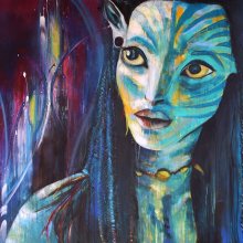 "Avatar" 120 x 140 cm